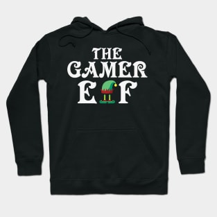 The Gamer Elf Funny Christmas Gift For Gamers Hoodie